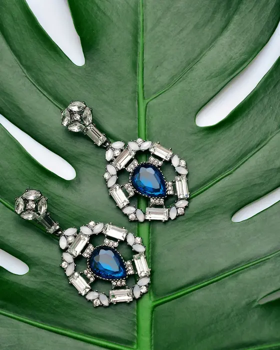 Lunaire Jewels Statement Drop Earrings