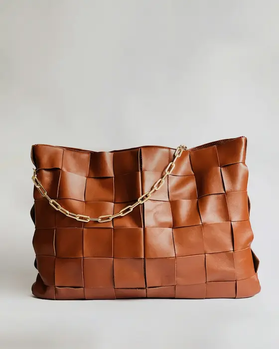 Celeste Studio Croc-Effect Baguette Bag
